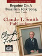 Beguine on a Brazilian Folk Song Concert Band sheet music cover